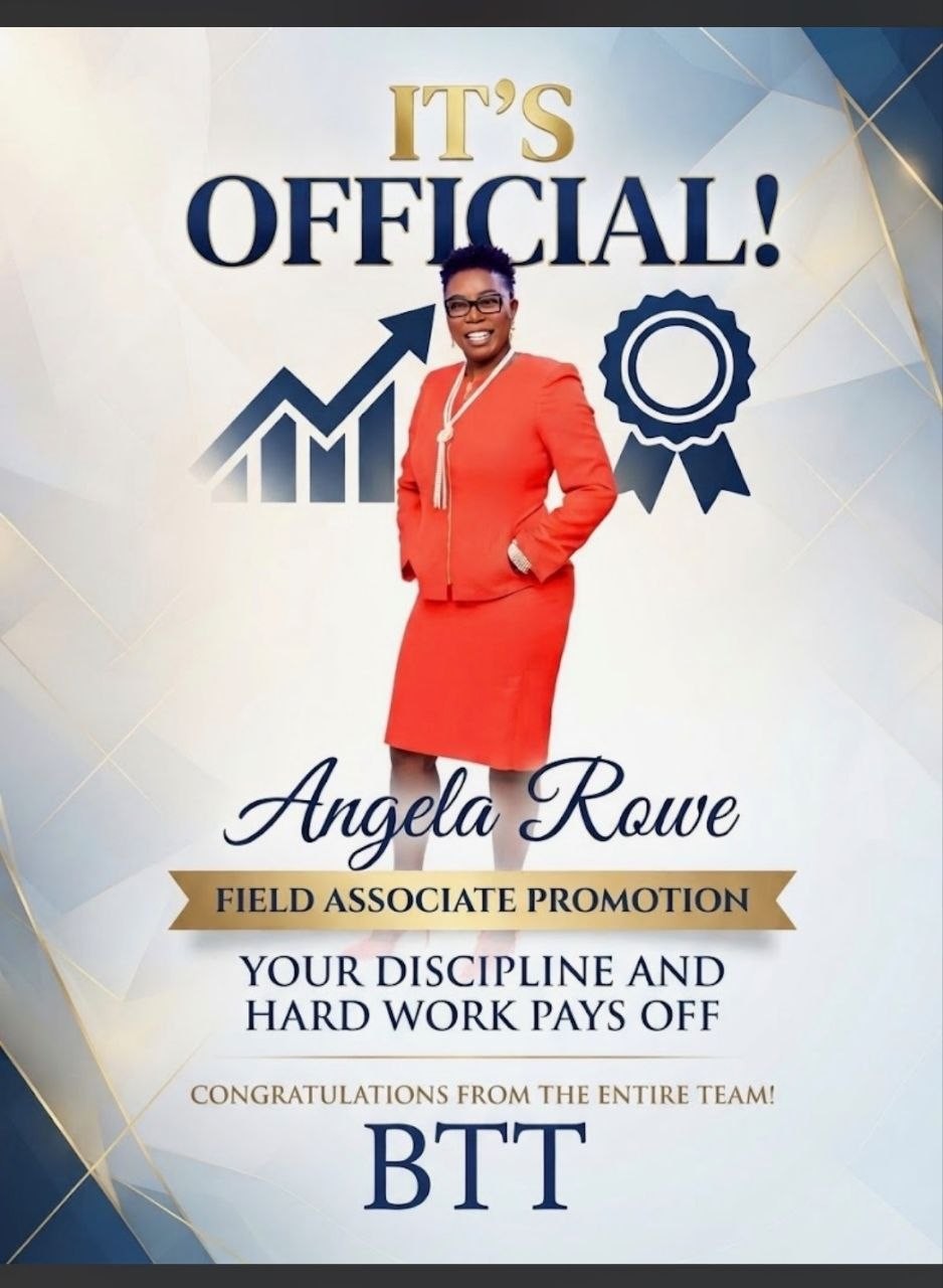 Angela Rowe, Field Associate Promotion, Building Transformation Team